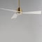 Maxim Lighting Vortex 60'' Indoor Fan with LED Light Kit, Natural Aged Brass 88839WTNAB - alternate 4